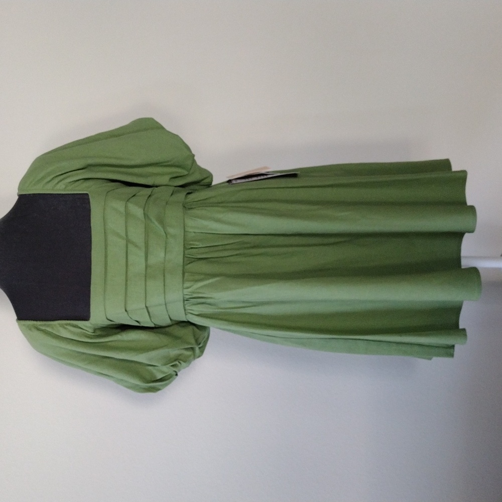 City Studios Juniors' Balloon-Sleeve Babydoll Dress. Size M - Picture 9 of 12